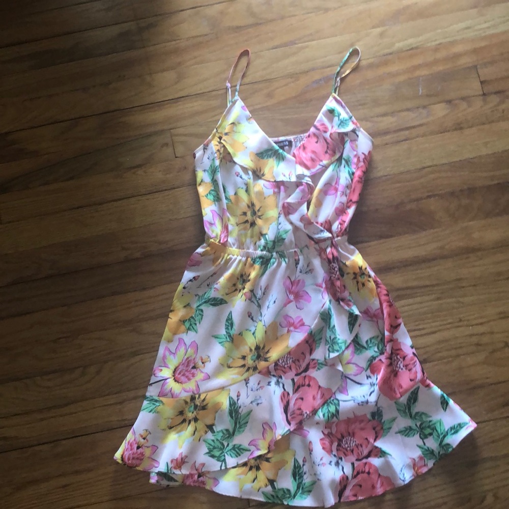 Express fit and flare dress